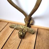 Bronze coat rack