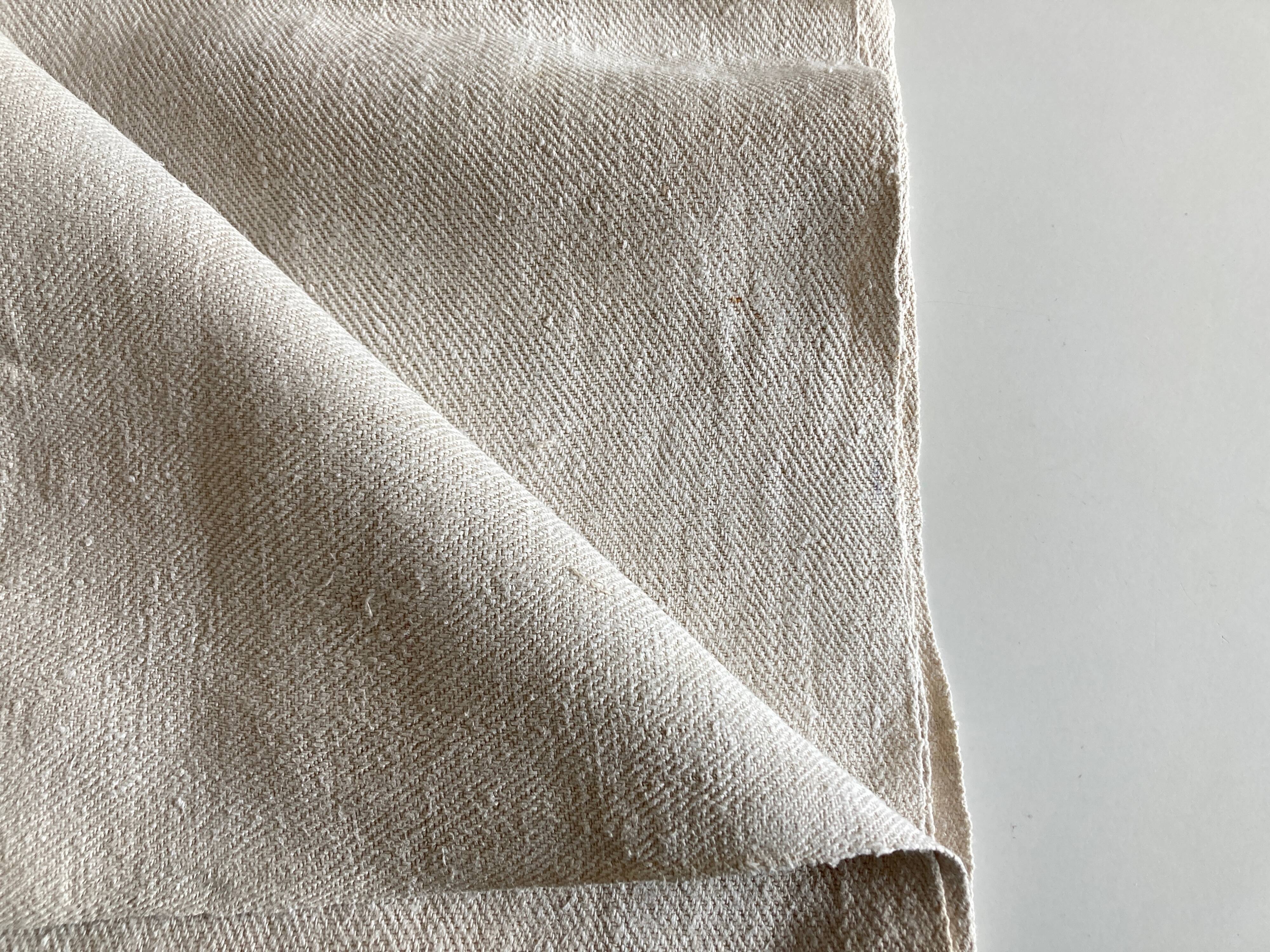 Tablecloth hemp canvas 19th L 140cm