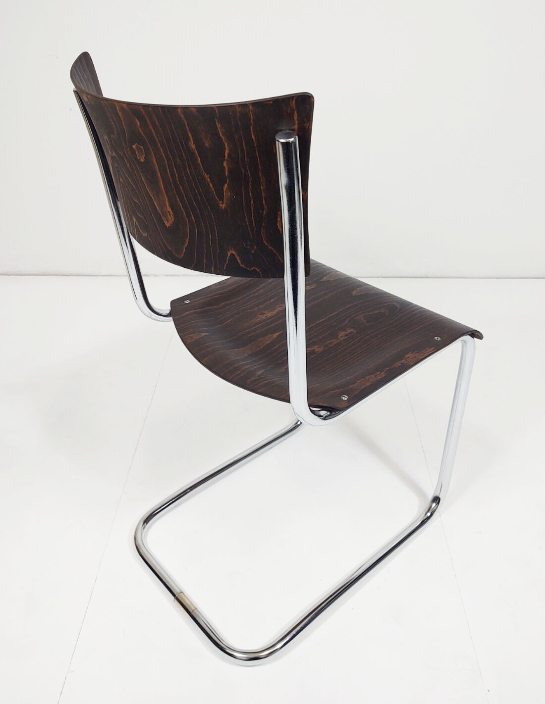 Tubular steel cantilever chair by Mart Stam