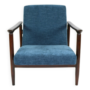 Fauteuil Blue Ocean GFM-142 par Edmund Homa, années 1970