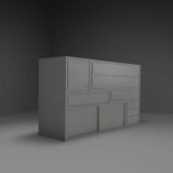 Rare 'Kaidan' cabinet by Kazuhide Takahama for Gavina, Italy 1960s