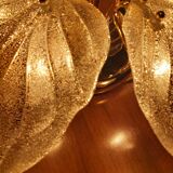 Plafonnier en verre de Murano, Navaresi, Italie, années 1980