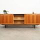 Buffet en frêne, design danois, années 1970, production : Skovby Møbelfabrik