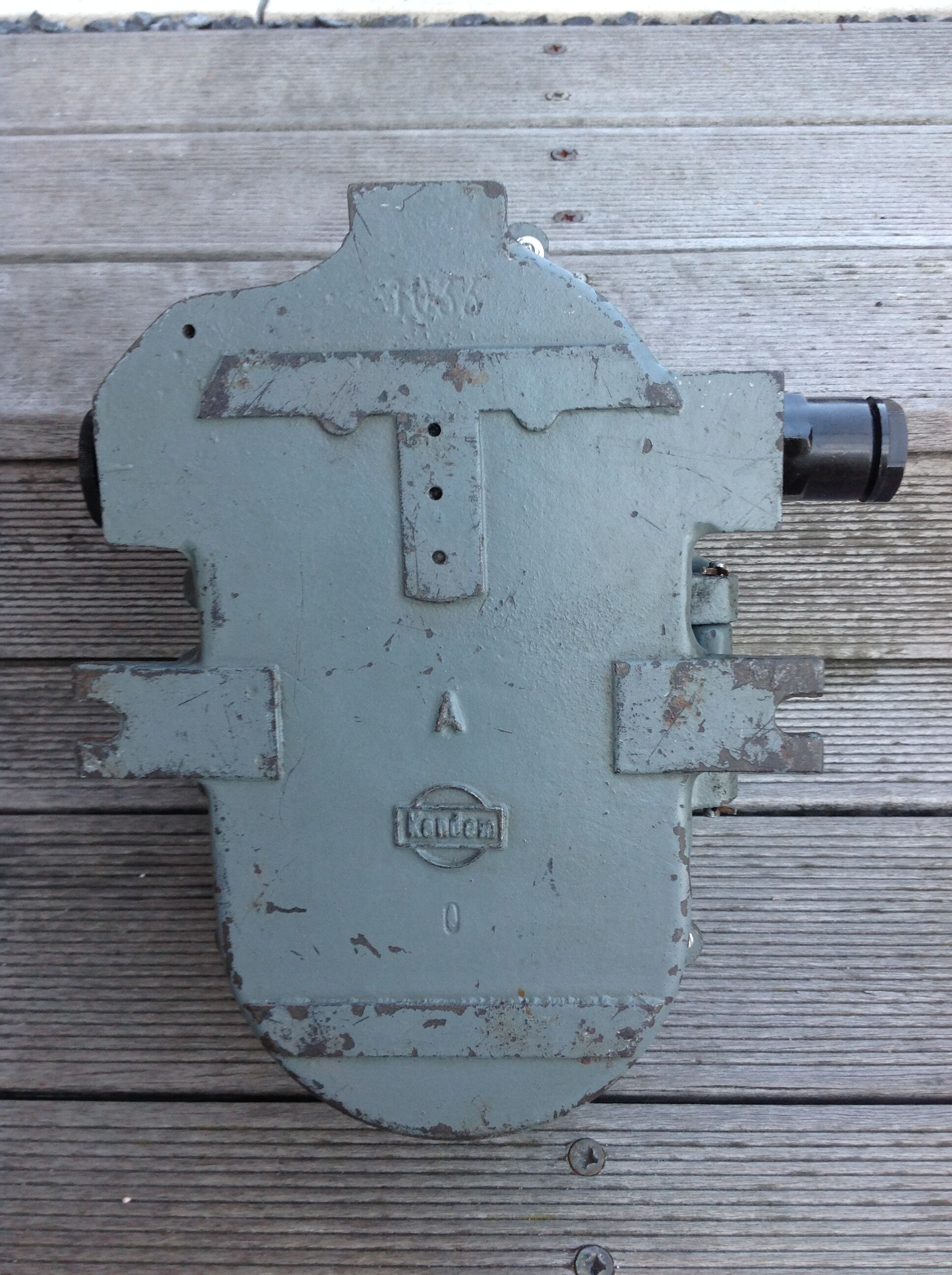 Kandem Bunkerlampe industrial window, vintage 30s