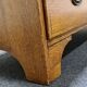 Commode en chêne vintage art déco