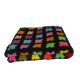 Multicoloured vintage crochet blanket