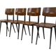 Vintage Marko Holland school chair minimalist 60