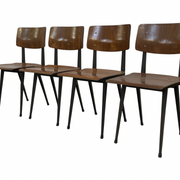 Vintage Marko Holland school chair minimalist 60