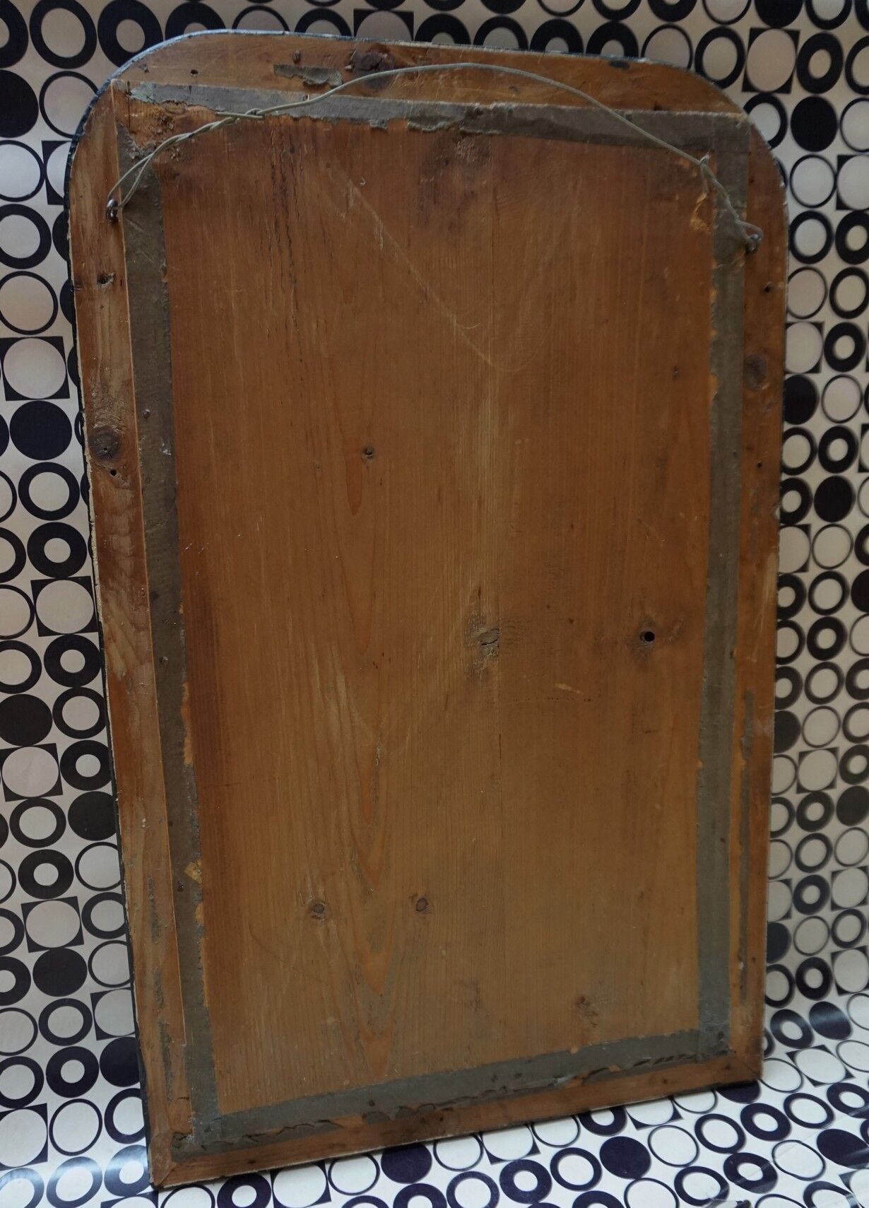 Antique French mirror ca. 1880 - 75x47cm