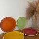 Vintage lot of 4 dessert plates Salins Deauville