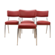 Italian Chrome Dinning Chairs, 1950s, Set of 2