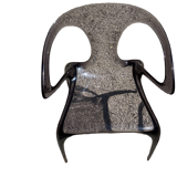 Paire de chaises "ava" bridge  par Song Wen Zhong  pour Roche Bobois