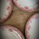 4 flat plates Narcissus