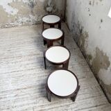 Nido 780 G stackable coffee tables. Frattini for Cassina
