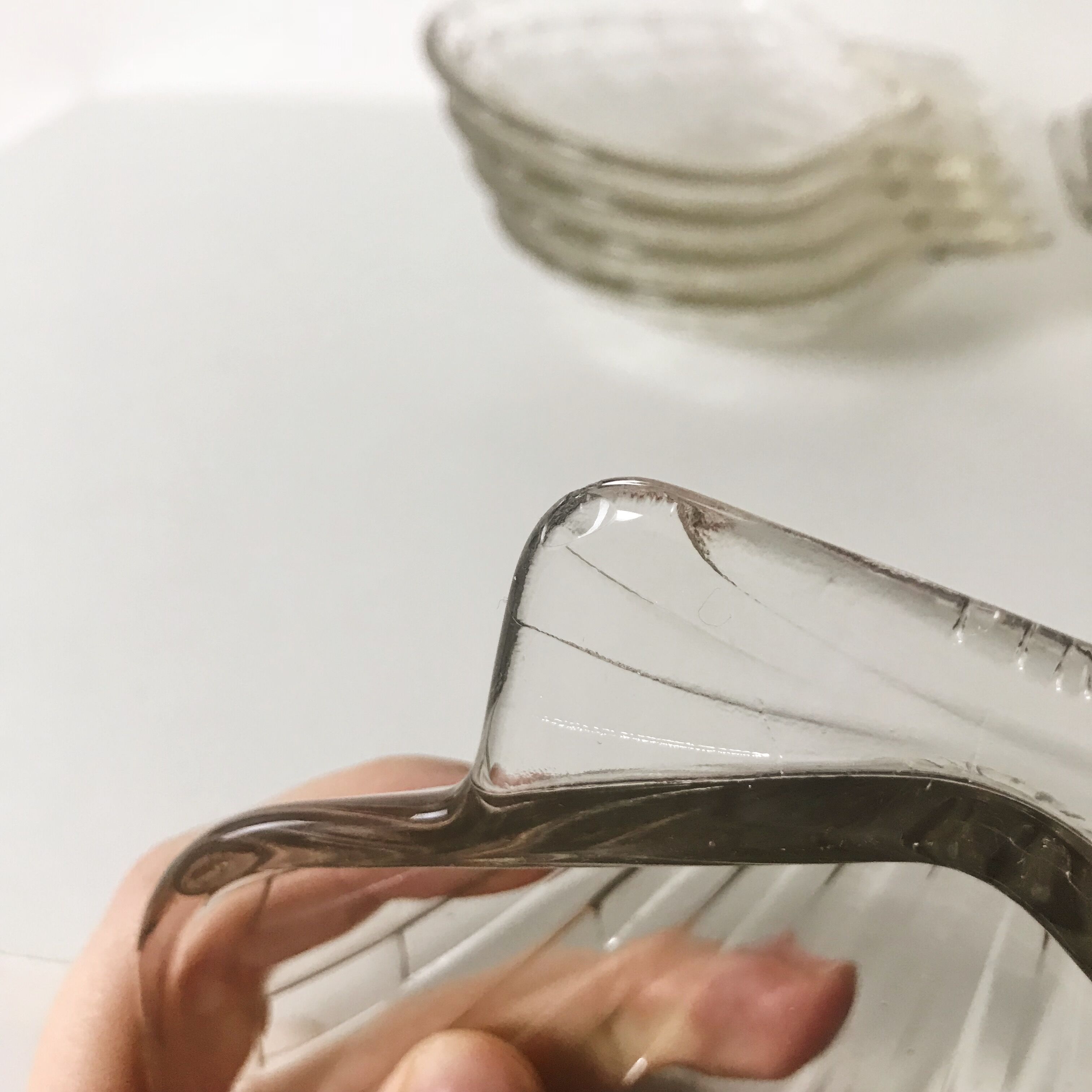 batch of 10 glass shells