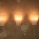 3 wall lamps by Wilhelm Wagenfeld for Peill & Putzler, "Media", 1950s