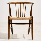 24GT beech chair by Illum Wikkelsø for Niels Eilersen