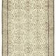 Hand-knotted one-of-a-kind turkish beige rug 172 cm x 263 cm