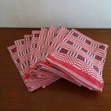 8 vintage napkins 47 x 47