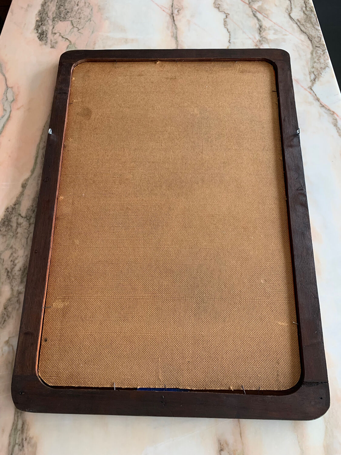 Mid-Century asymmetrical mirror