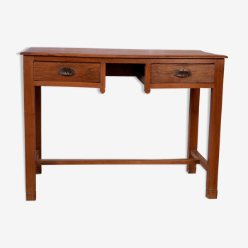 Old desk Burmese teak