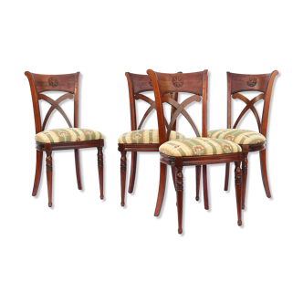 Suite de 4 chaises