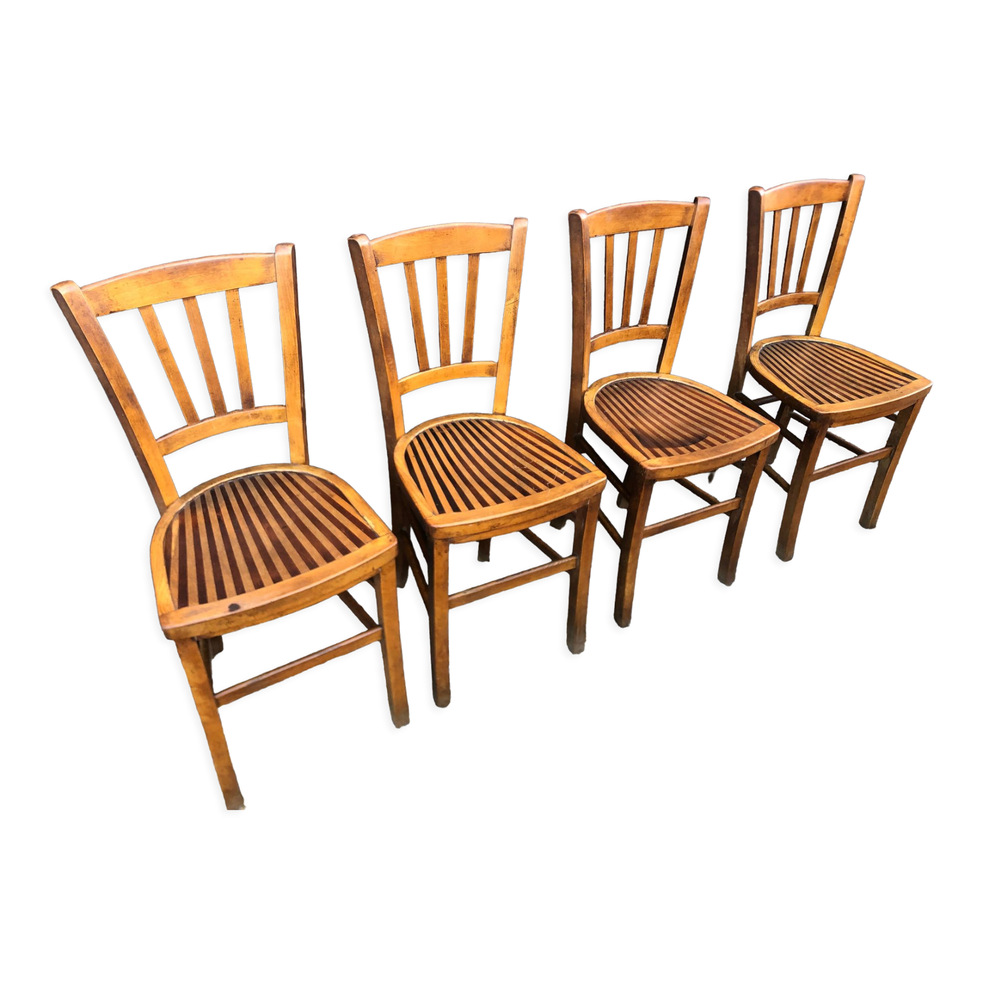 4 chaises bistro