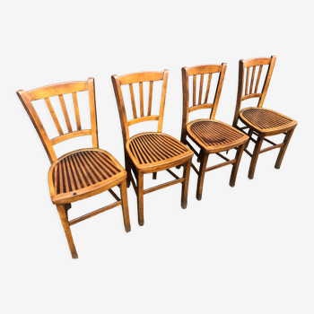 4 chaises bistro