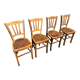 4 chaises bistro