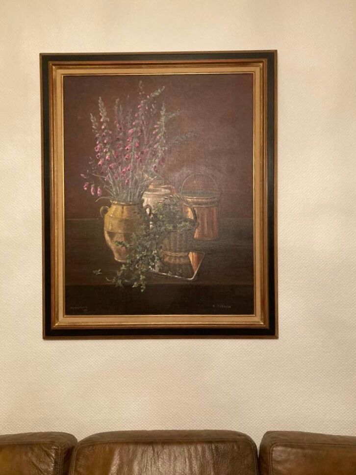 Tableau des peintres Pierre et Marie