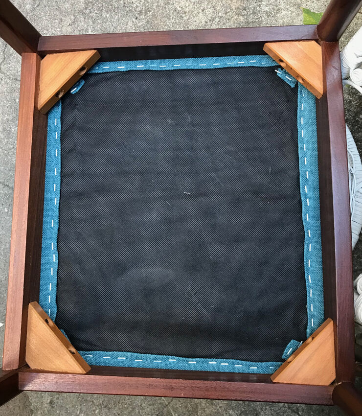 Set of 4 teak chairs 1960/1970