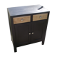 Parisian buffet painted in black from the 50s