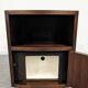 Pair of Art Deco rosewood bedside tables circa 1930