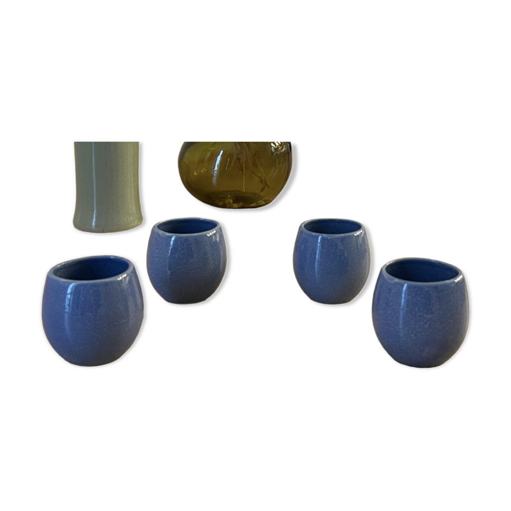 Verres en céramique bleu ciel Selency — free download