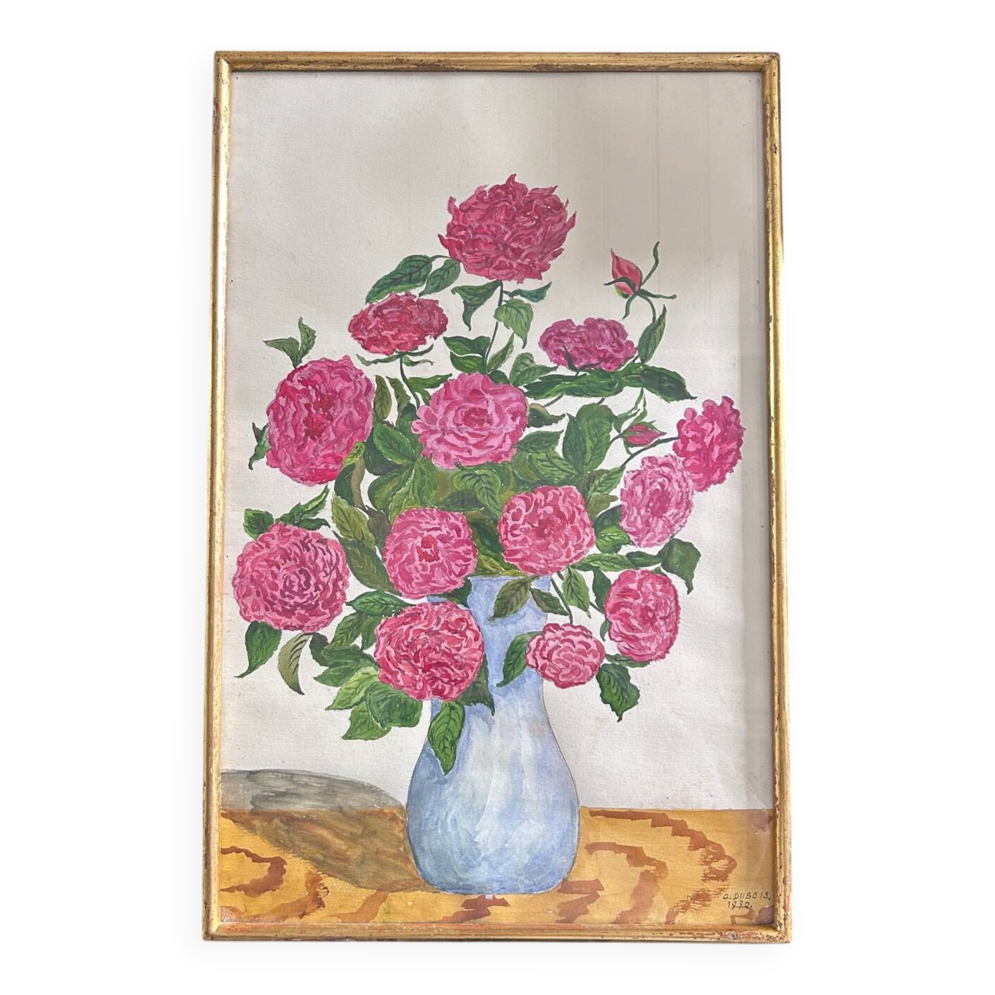 Watercolour signed G.Dubois 1970