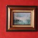 Vintage oil painting, "Les Matinés", signed Alain Schlawick