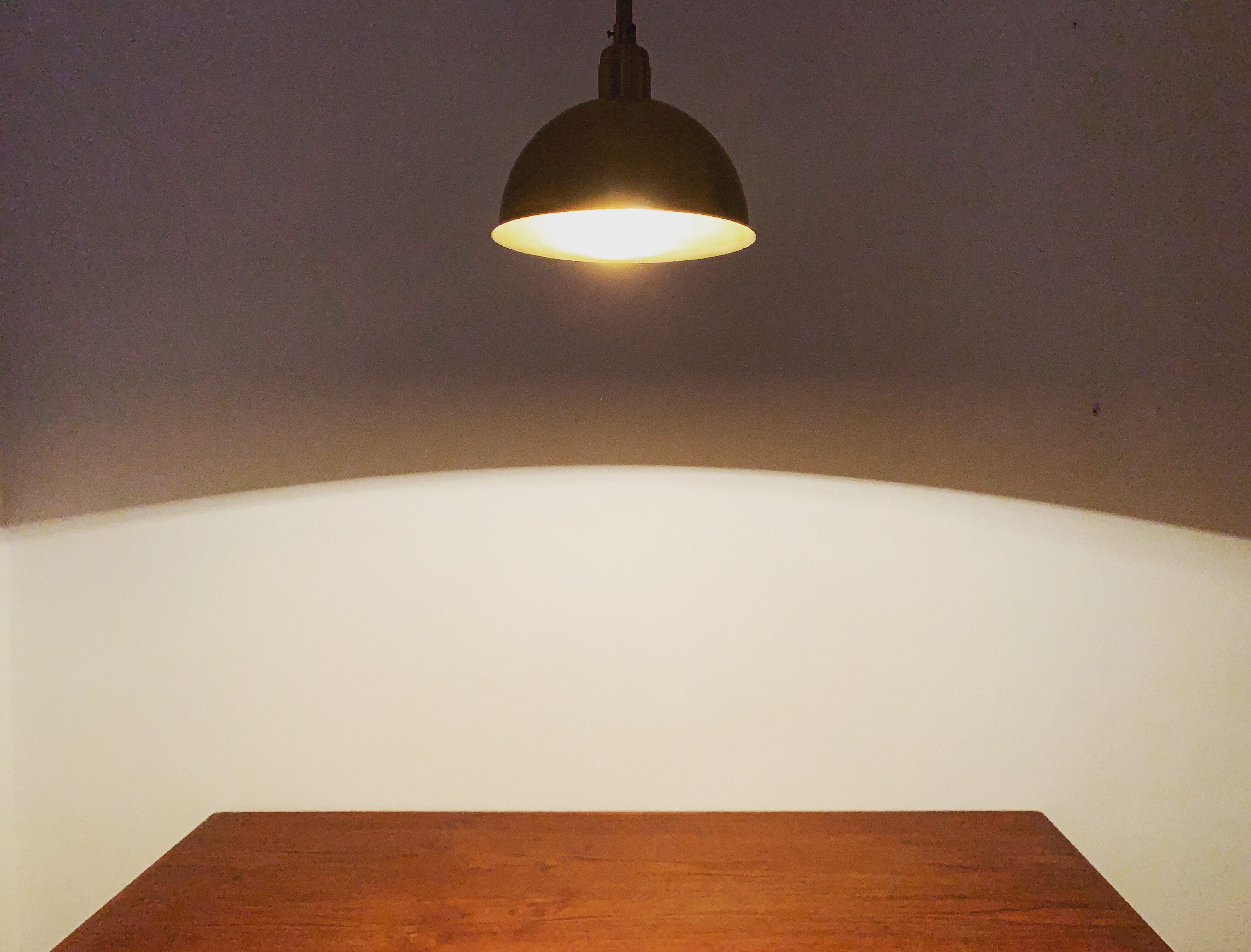 Set of 2 hanging lamps 1950