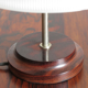 Alfa rosewood desk lamp by Sergio Mazza for Artemide 1960s