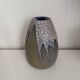 Stoneware vase from Puisaye signed Léon Pointu