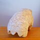 Stone bear sculpture, folk art