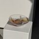 Contemporary pink blown glass bowl Carlos Vieira D21