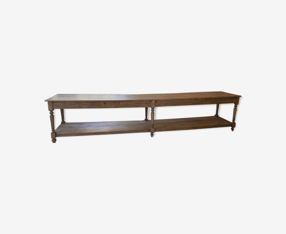 Table de drapier en pin 4m