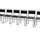 Set of 6 B5/B40 Chairs with Tubular Frame attributed to Marcel Breuer