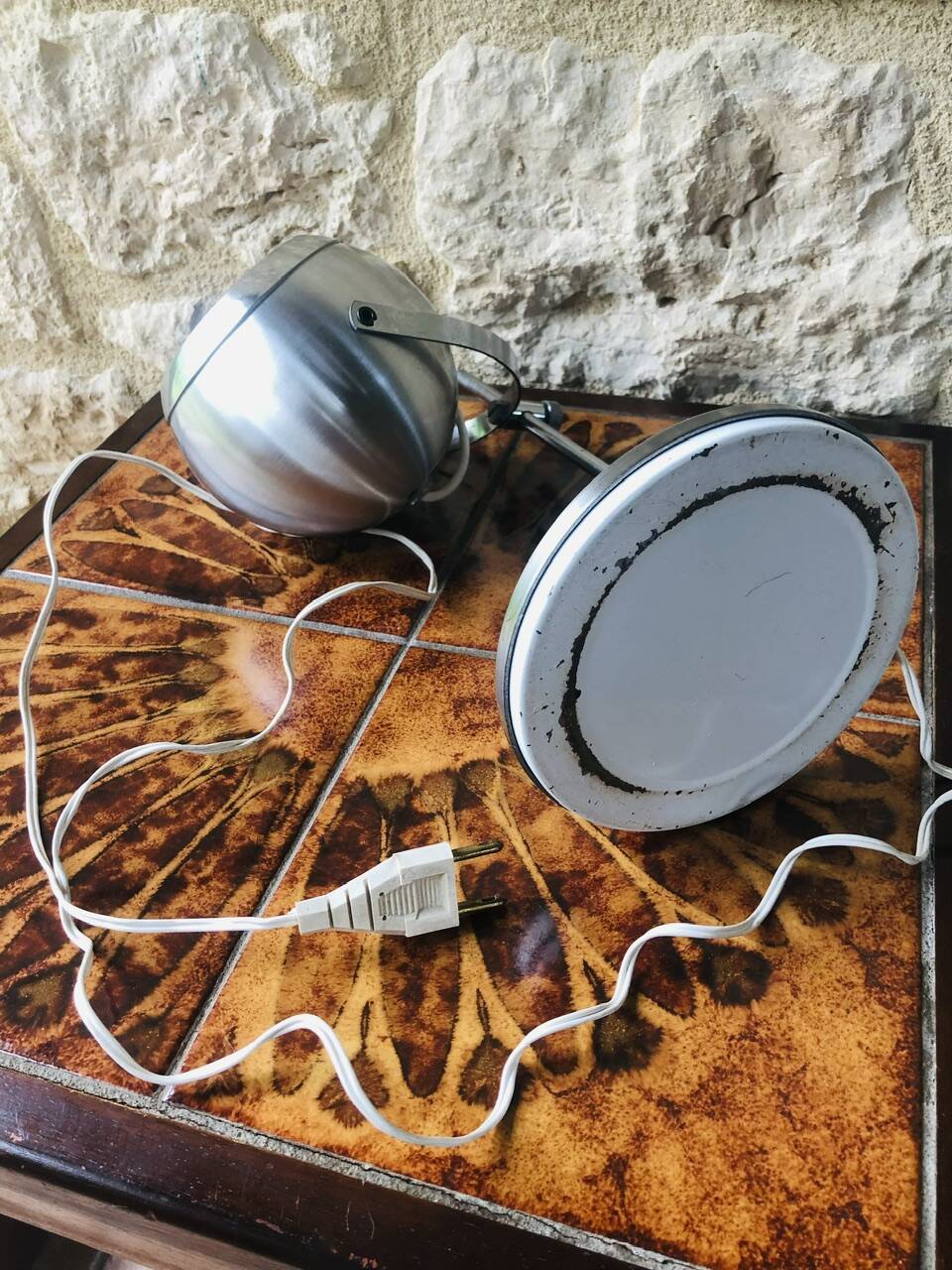 Vintage eyeball table lamp circa 1970s