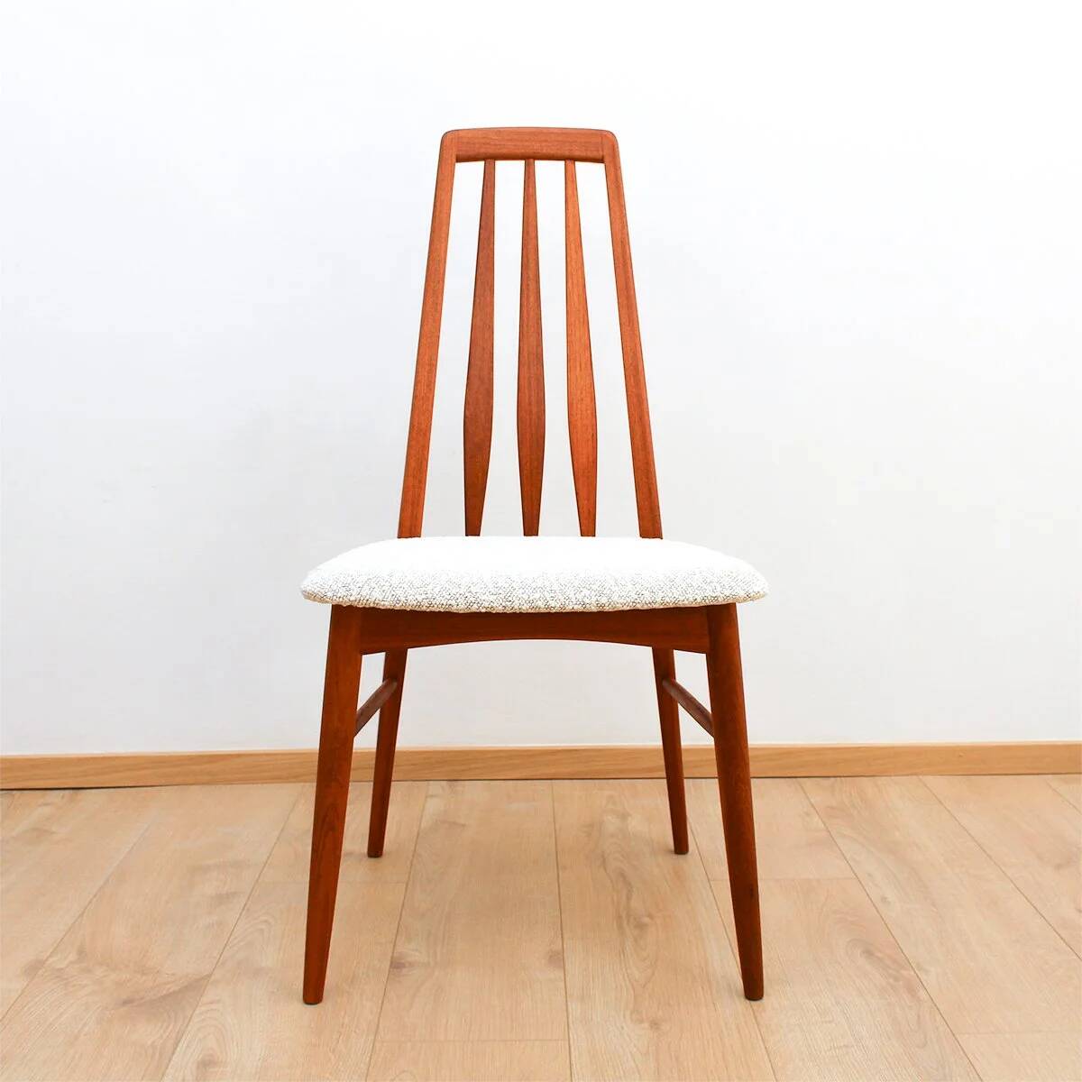 Set of 2 teak chairs by Niels Koefoed