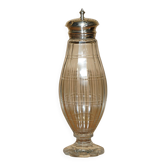 Cut glass sugar bowl and sterling silver by William Moulson 1844