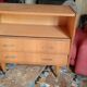 Meuble vitrine commode pied fuseau