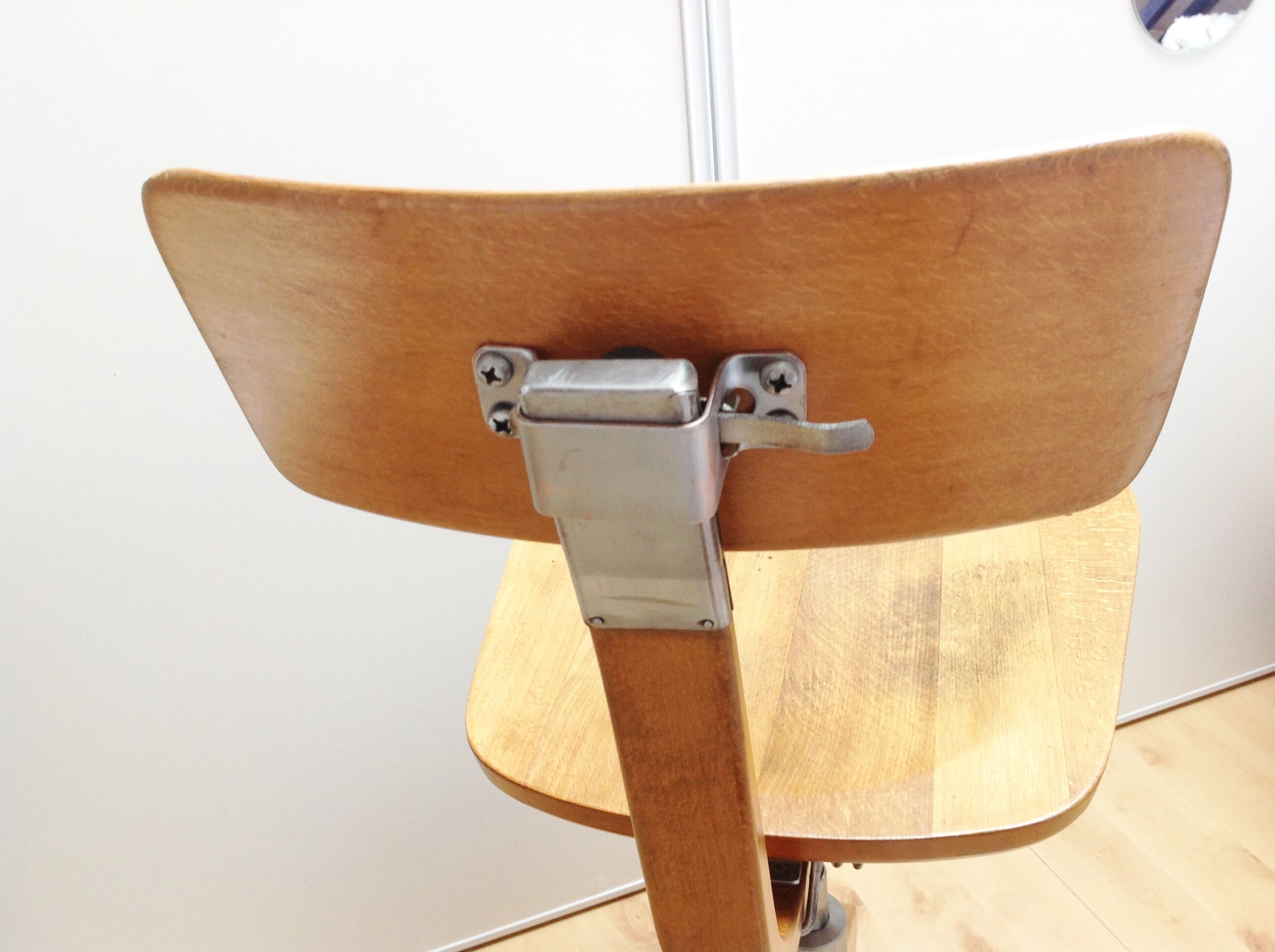 Industrial style swivel chair by Sedus Stoll / vintage 50s-60s