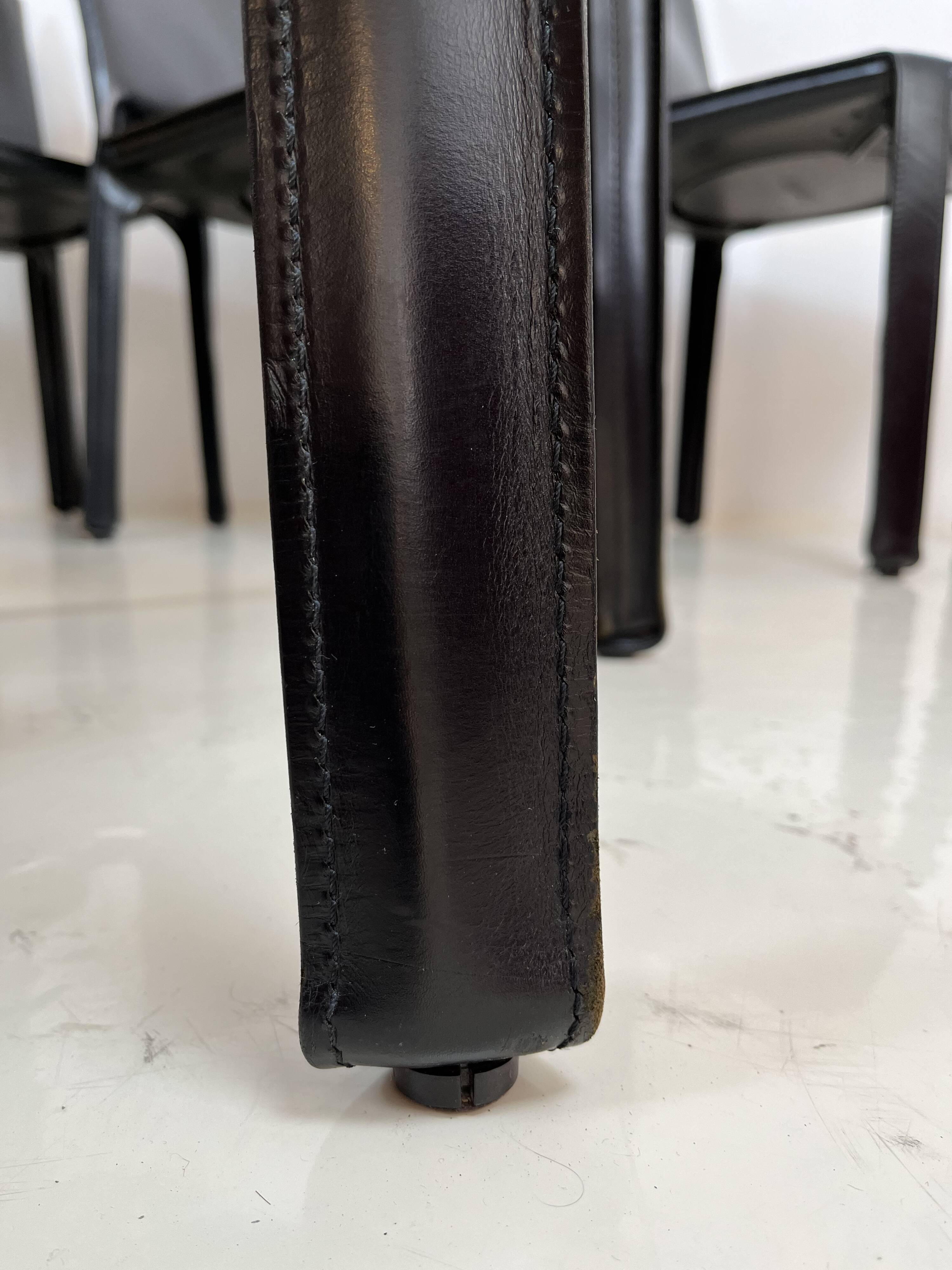 Cab 412 chair, Mario Bellini, Cassina, 1970s