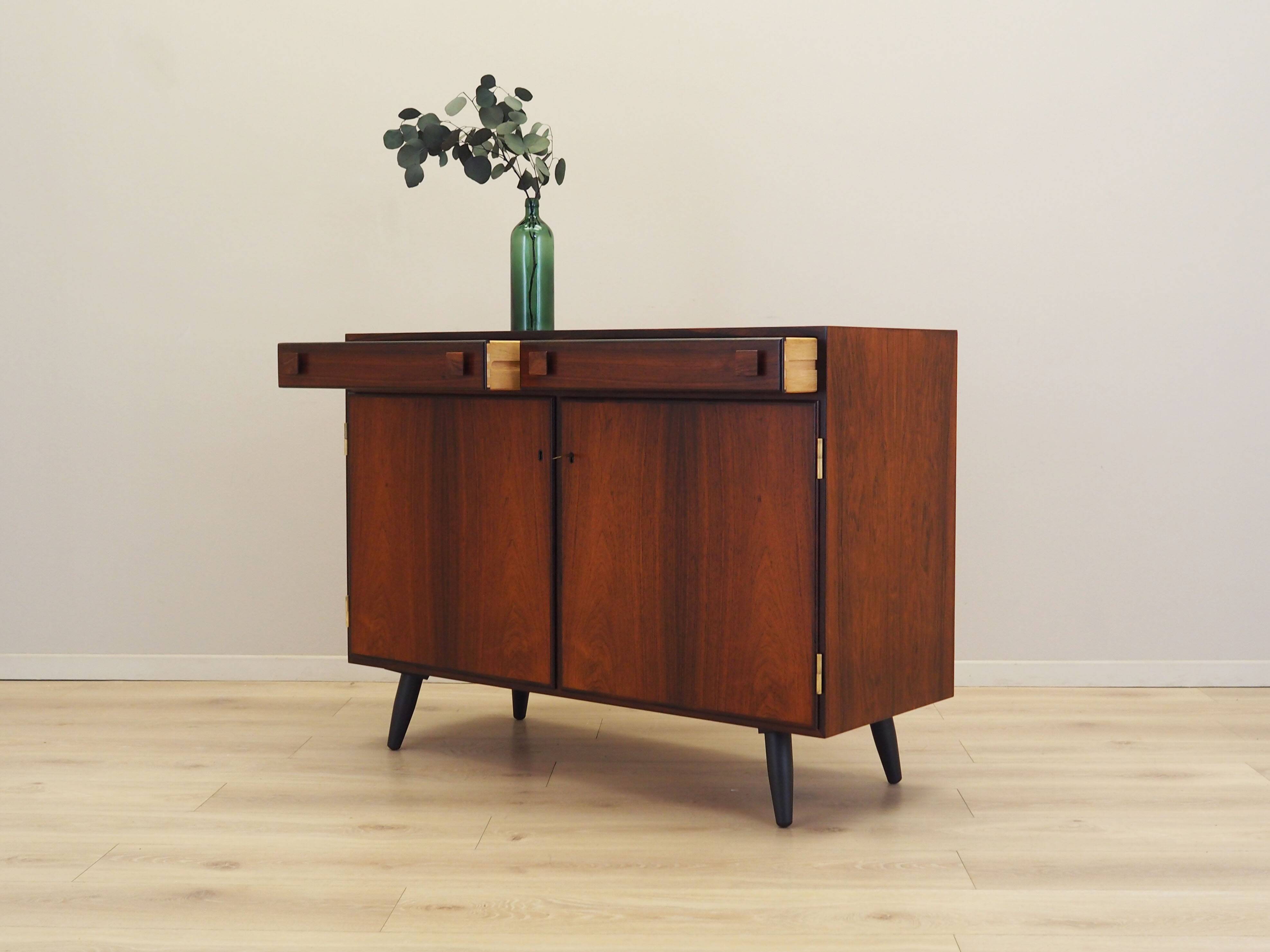 Rosewood cabinet, Danish design, 1960s, manufacturer: O. Bank Larsen